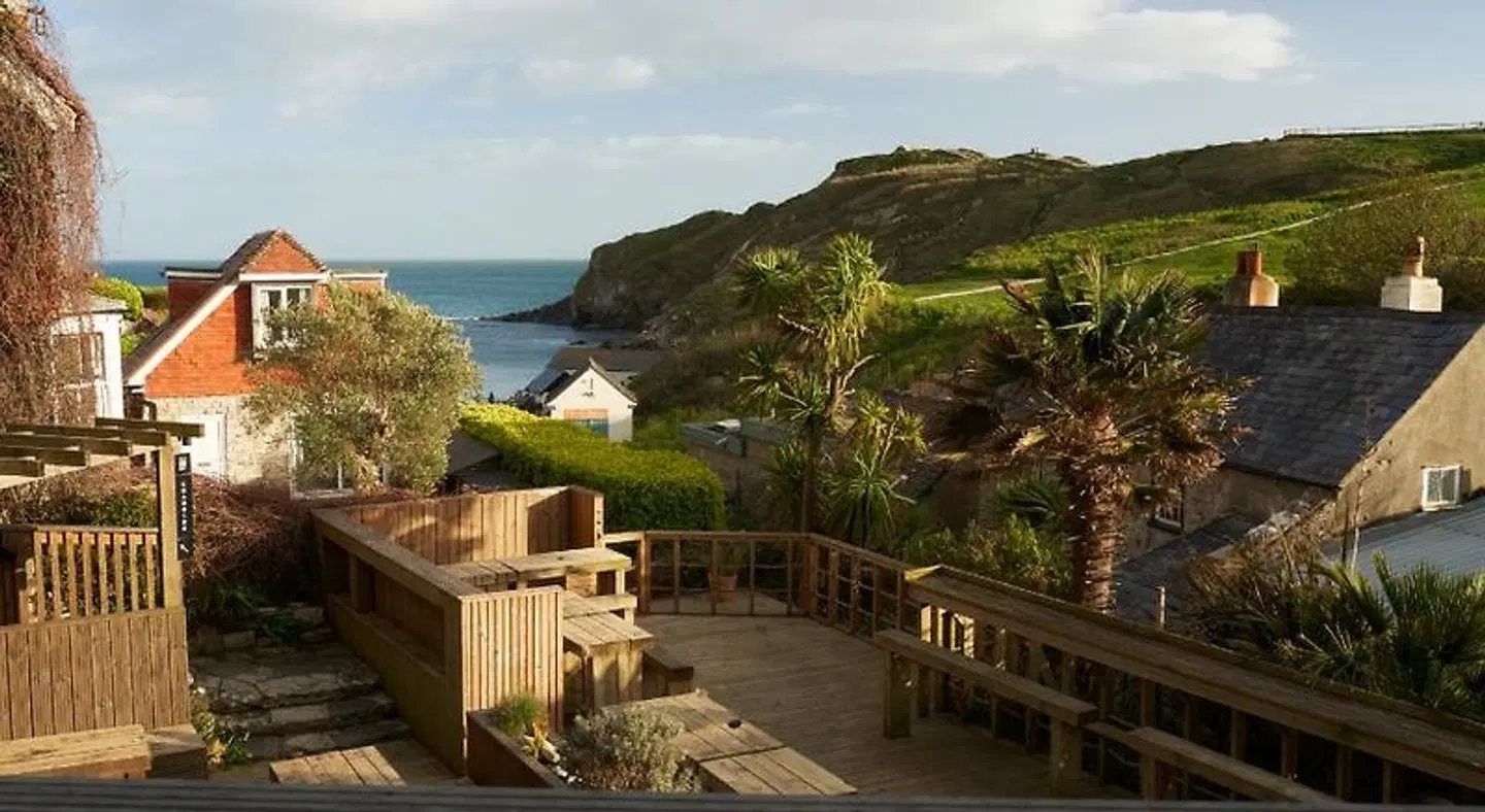 Lulworth Lodge Terrasse