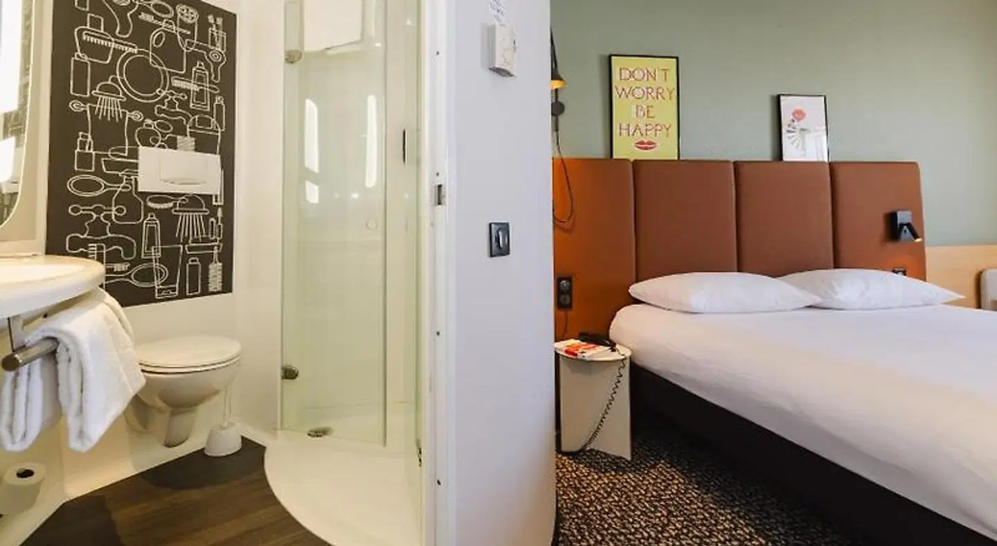 ibis Rennes Centre Gare Sud Badezimmer