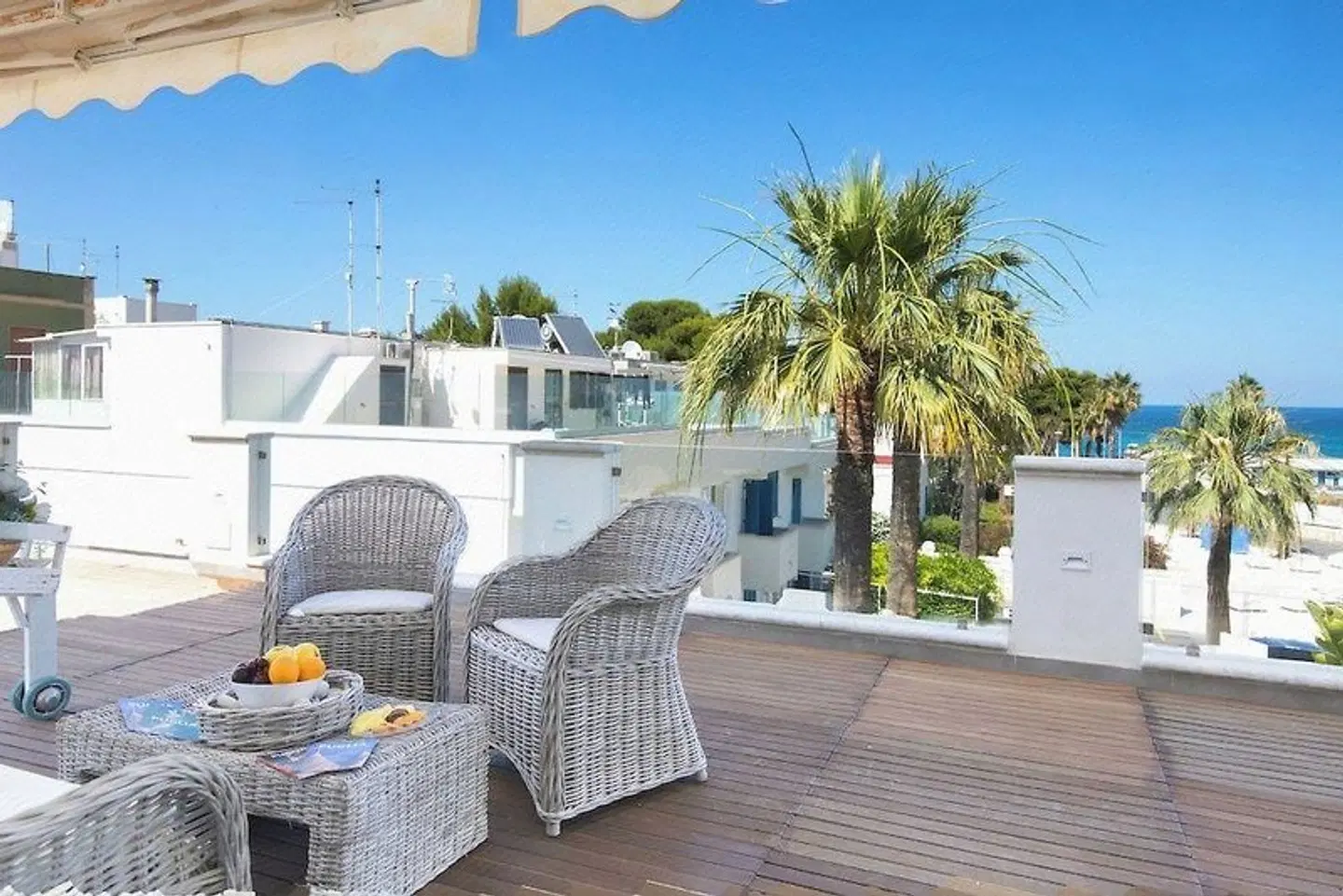 Bianco Riccio Suite Hotel Terrasse
