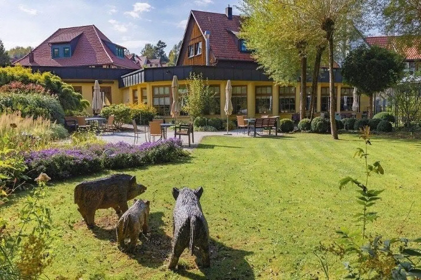 Goldener Hirsch Garten