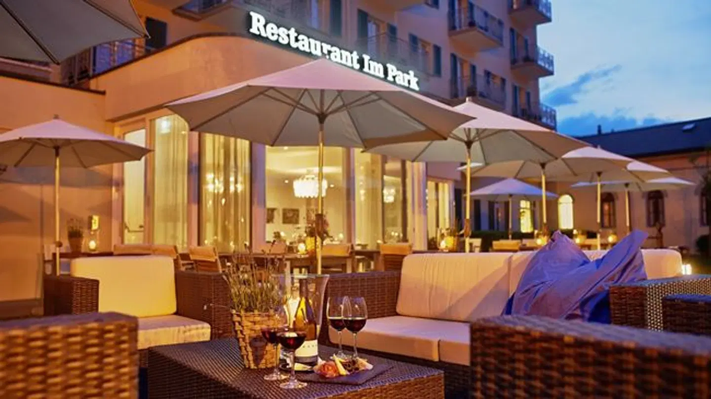 Sorell Hotel Tamina Bad Ragaz Terrasse