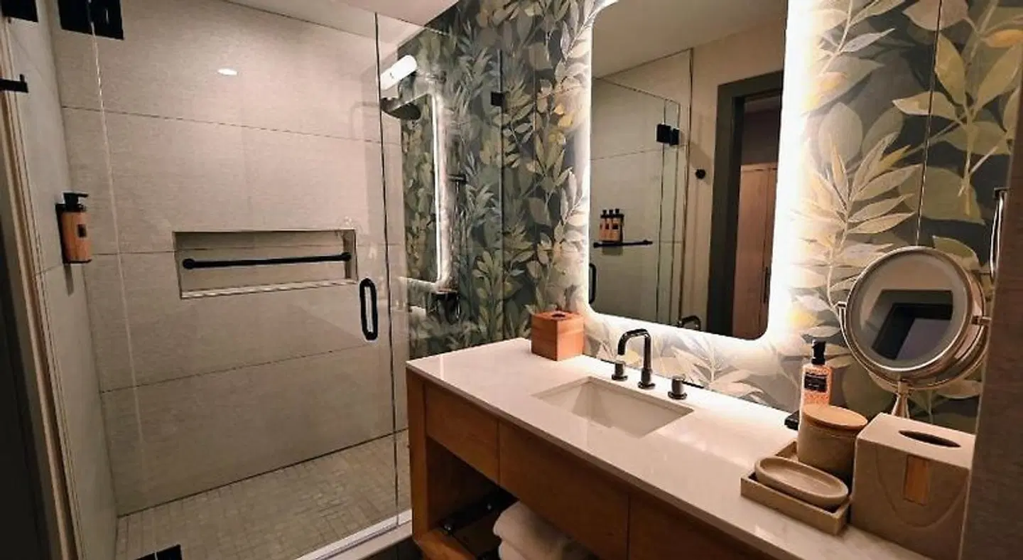 Hyatt House Portland Airport Badezimmer
