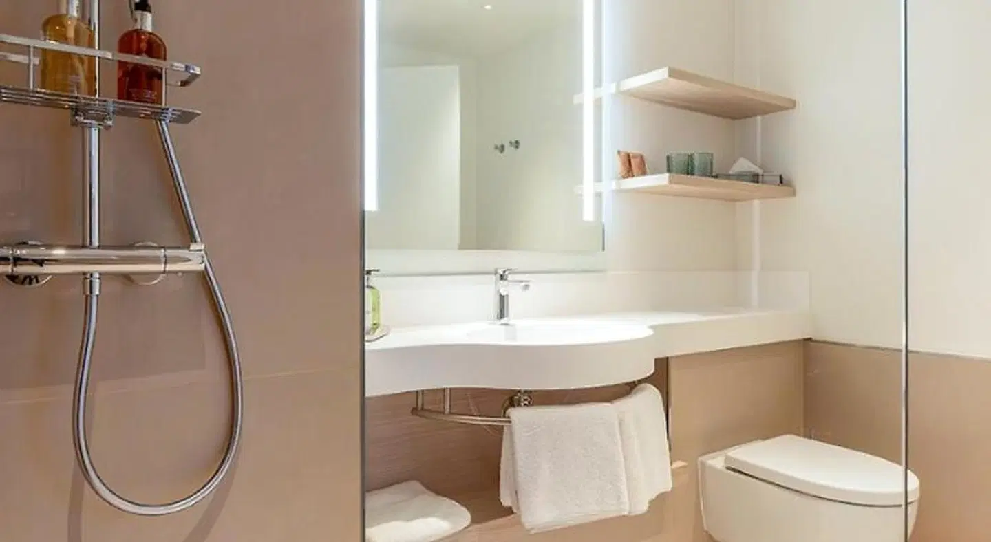 Seehotel Zarrentin Badezimmer