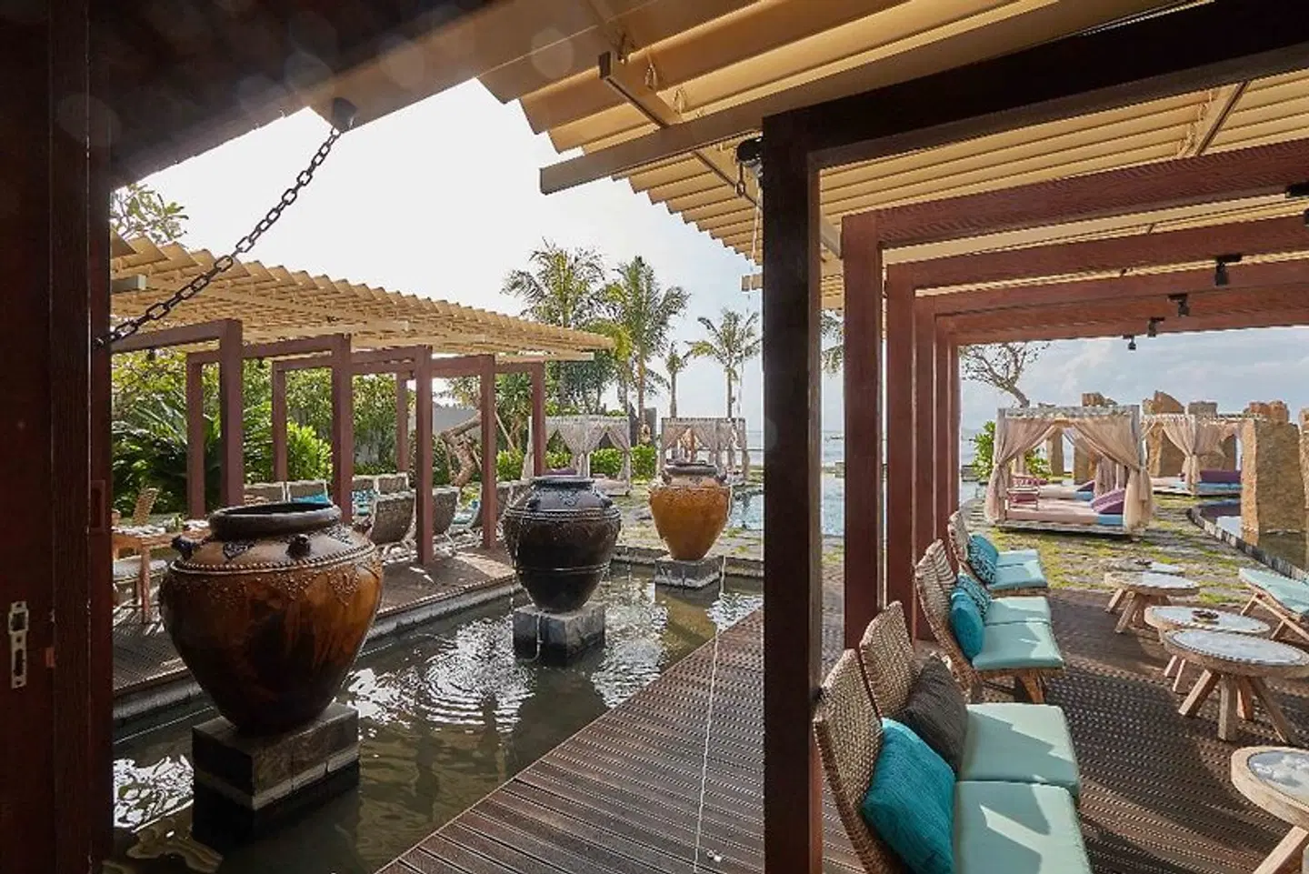 The Royal Purnama Luxury Villas - Adults Only Terrasse
