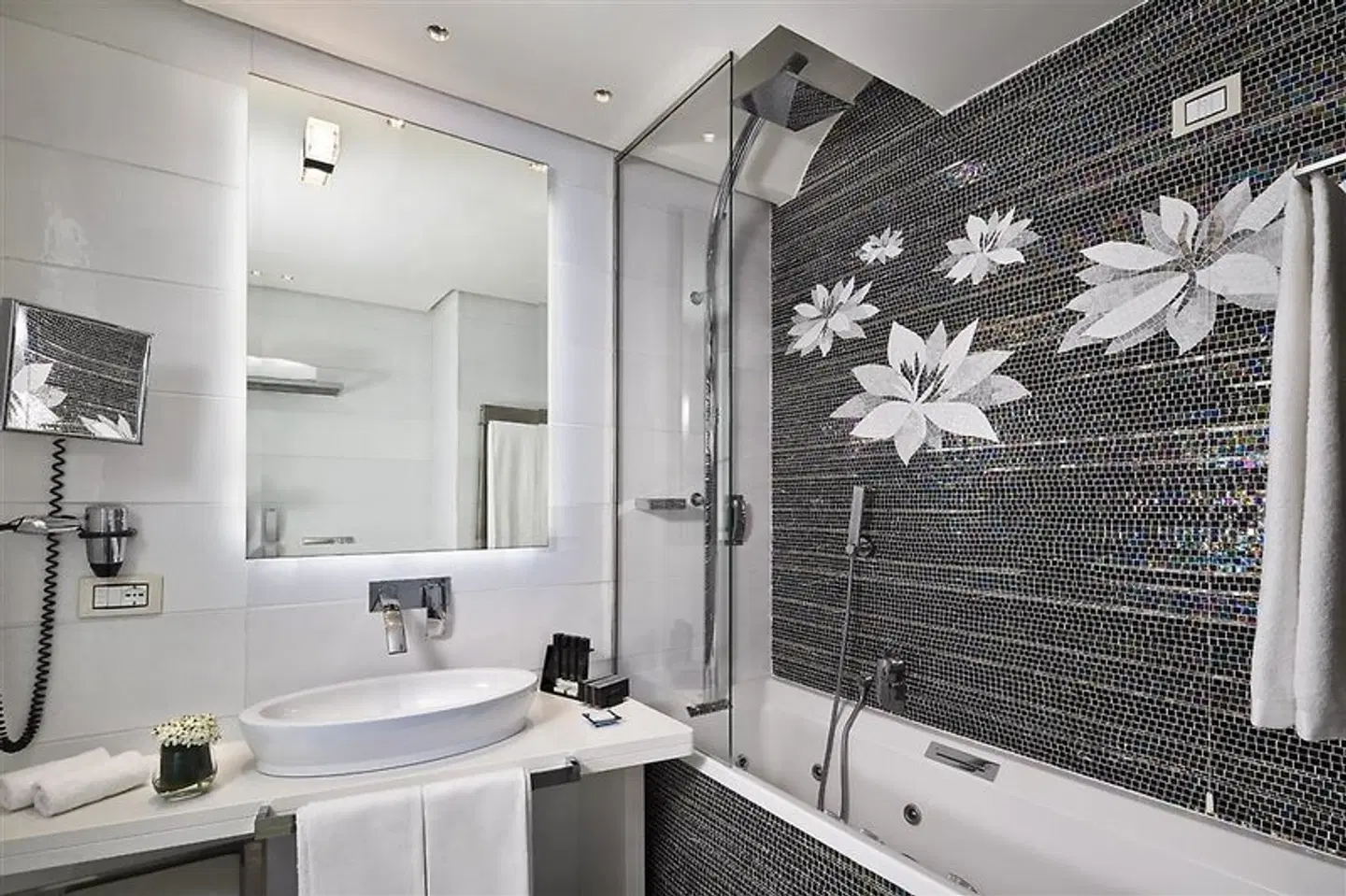 Hotel Villa Blu Capri Badezimmer