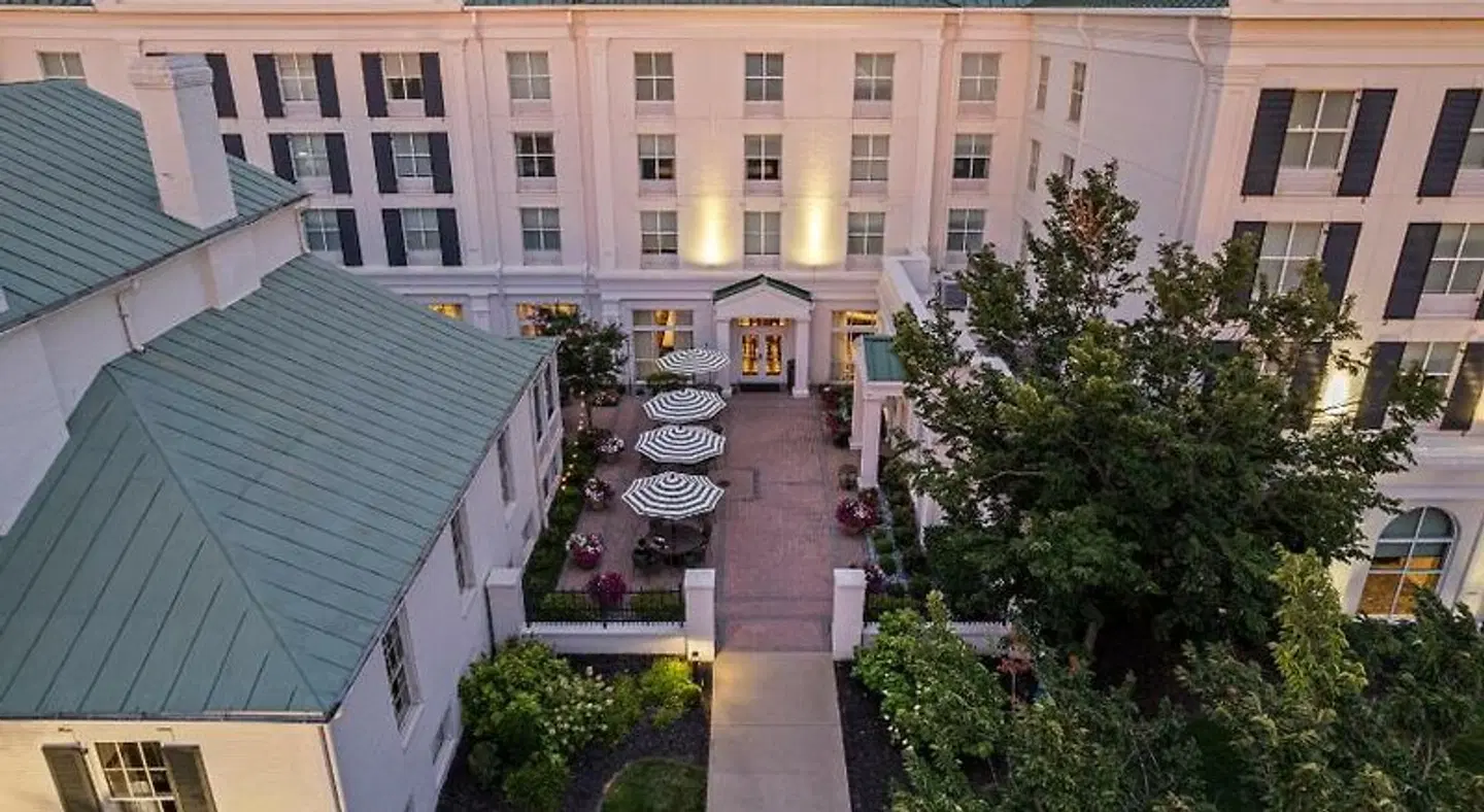 Hilton Garden Inn Nashville Brentwood Terrasse