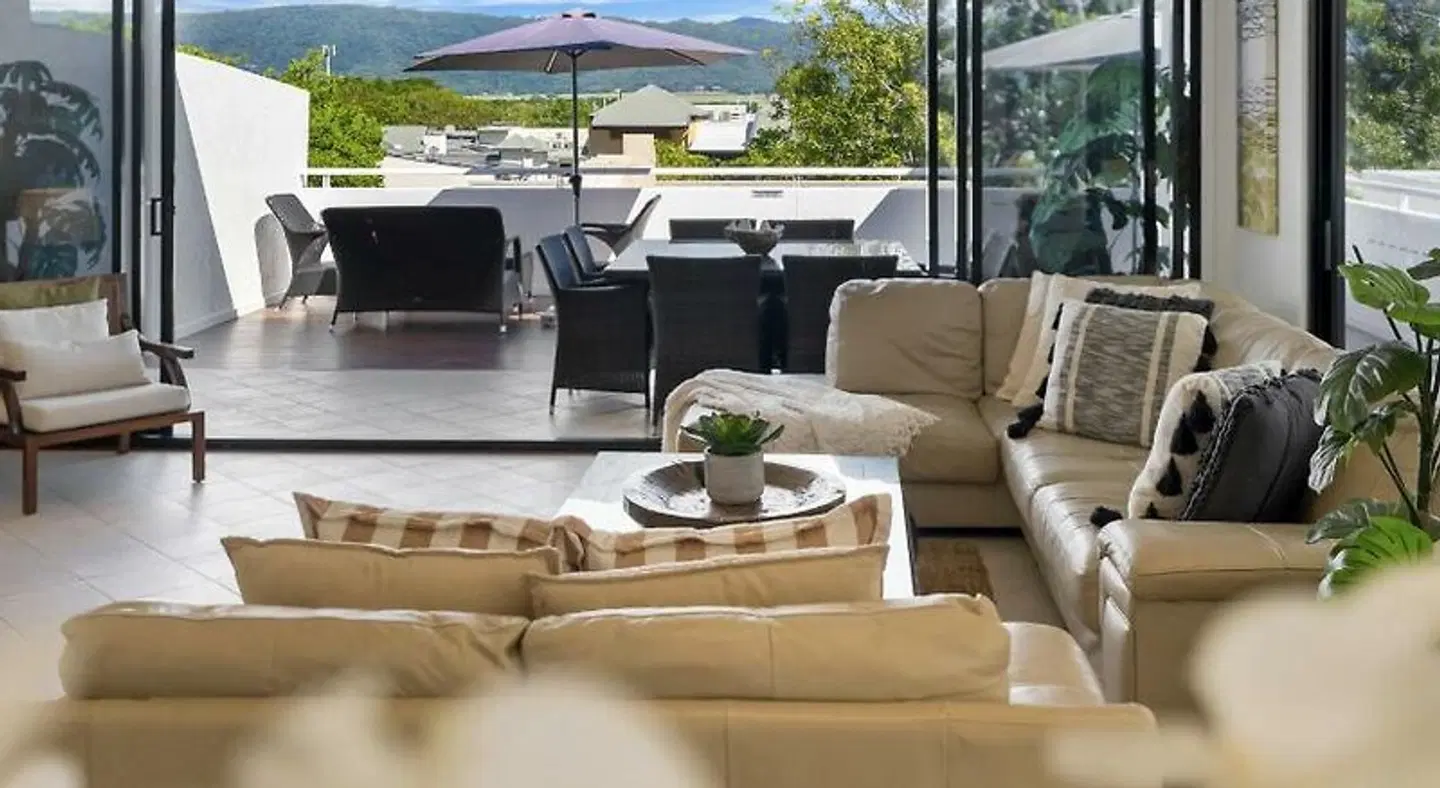 Saltwater Luxury Apartments Terrasse