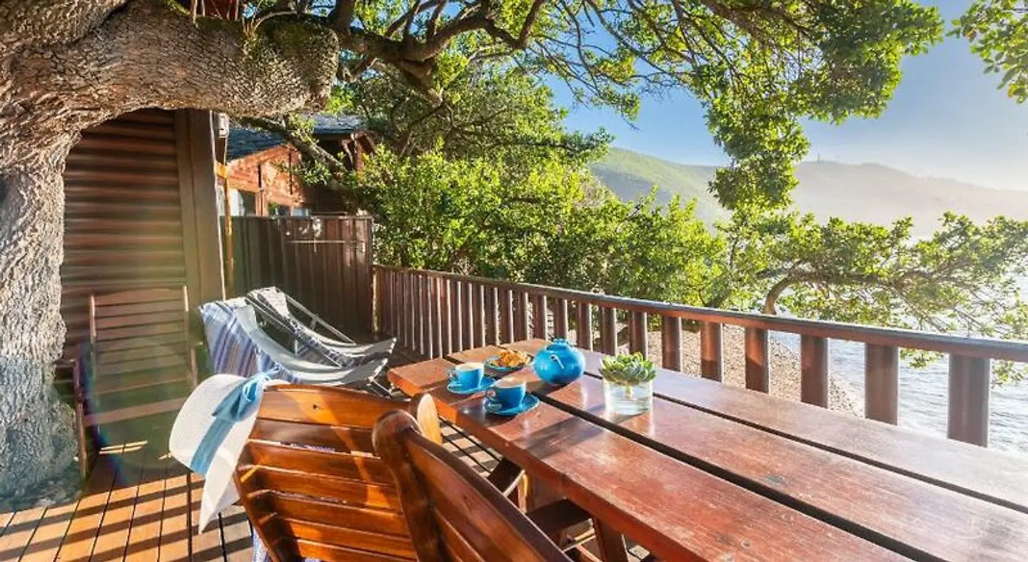 Under Milkwood Resort Terrasse