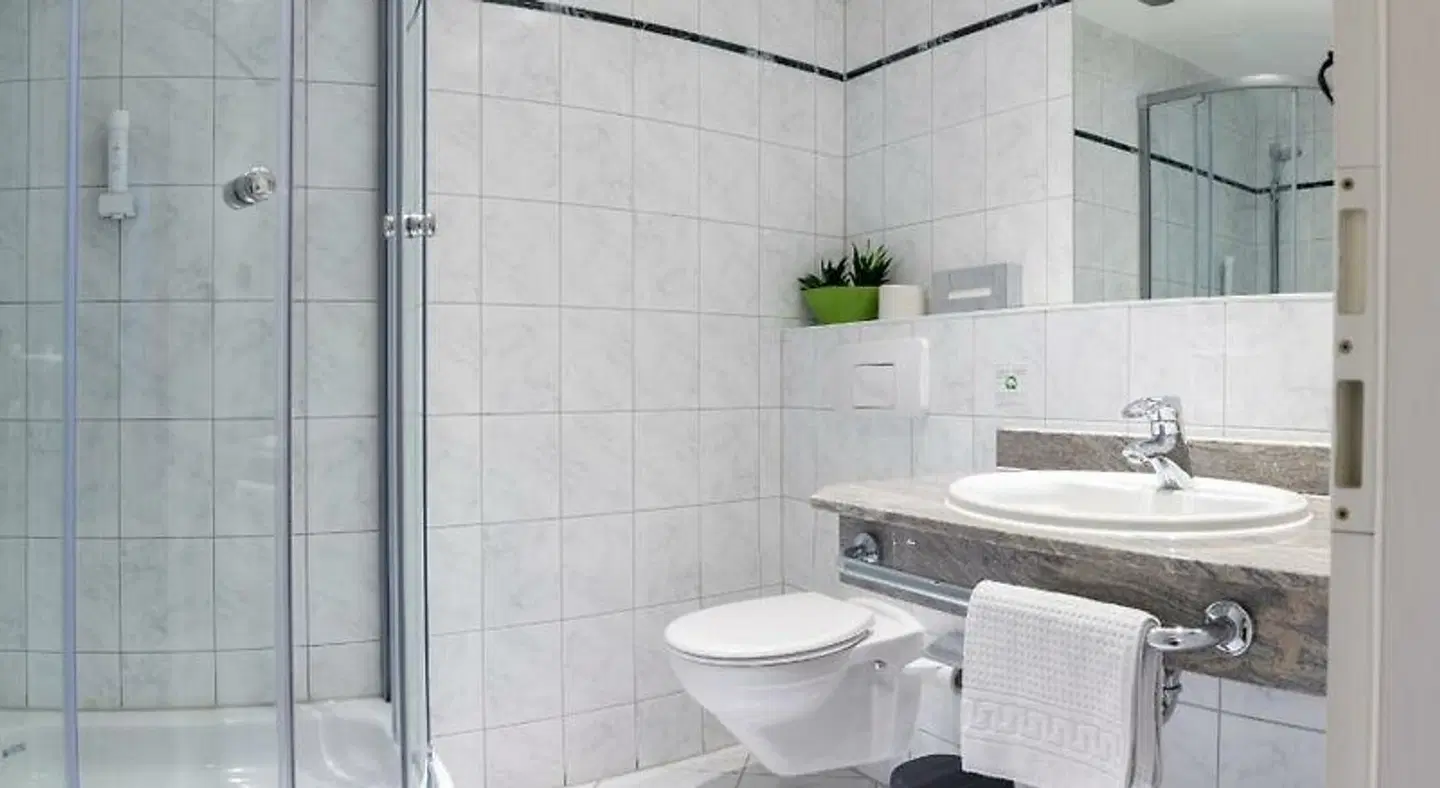 Weißes Roß Badezimmer