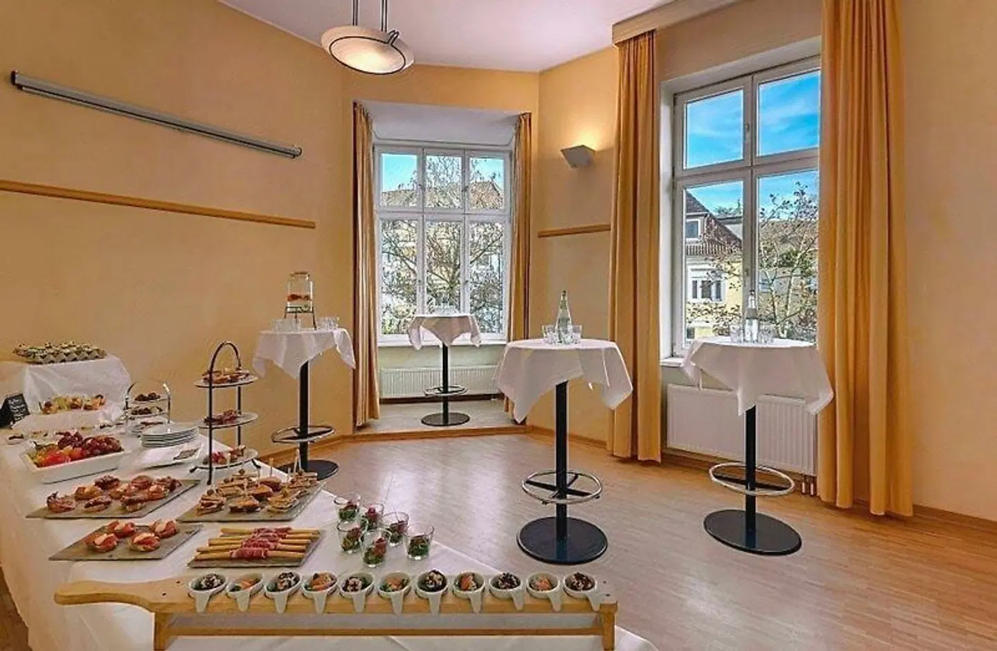 Hotel the YARD Bad Honnef Badezimmer