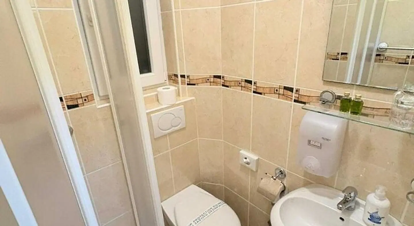 Garni Hotel Bokeka No' Badezimmer