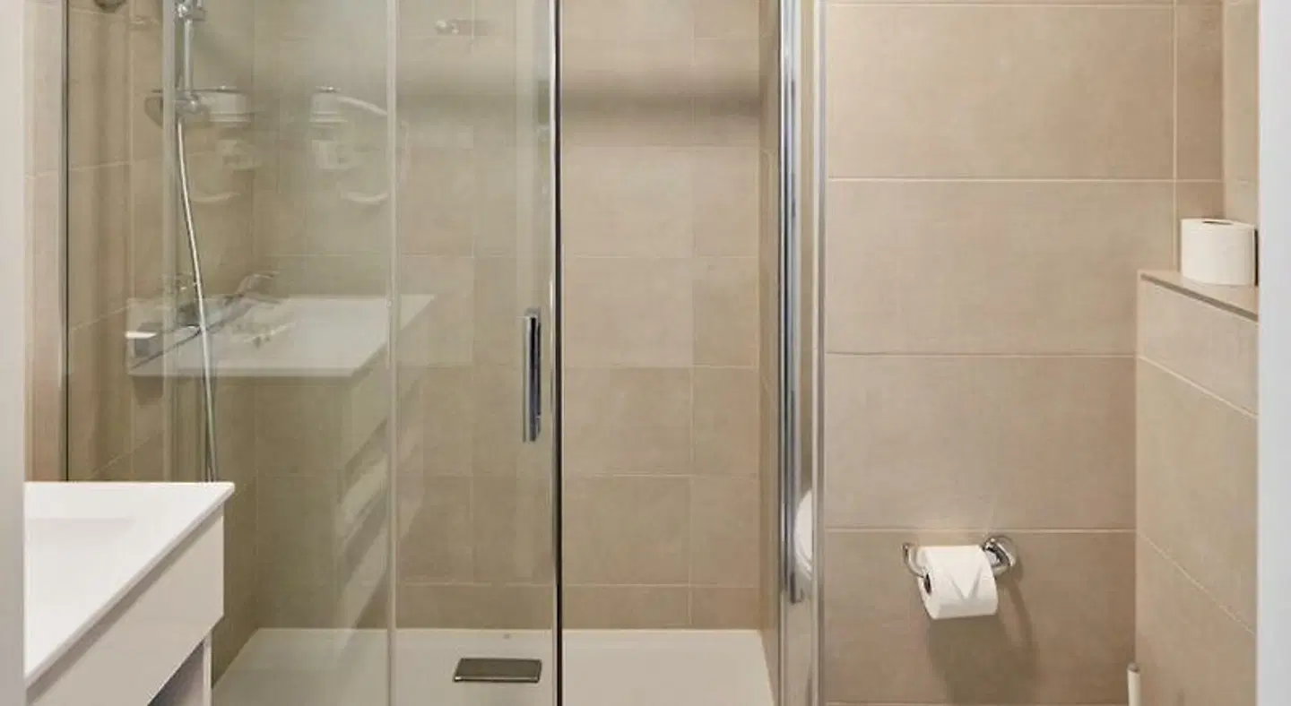 Holiday Suites Zeebrugge Badezimmer