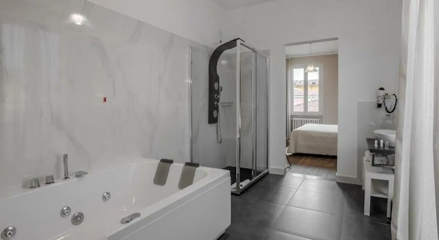 Albergo Alassio Badezimmer