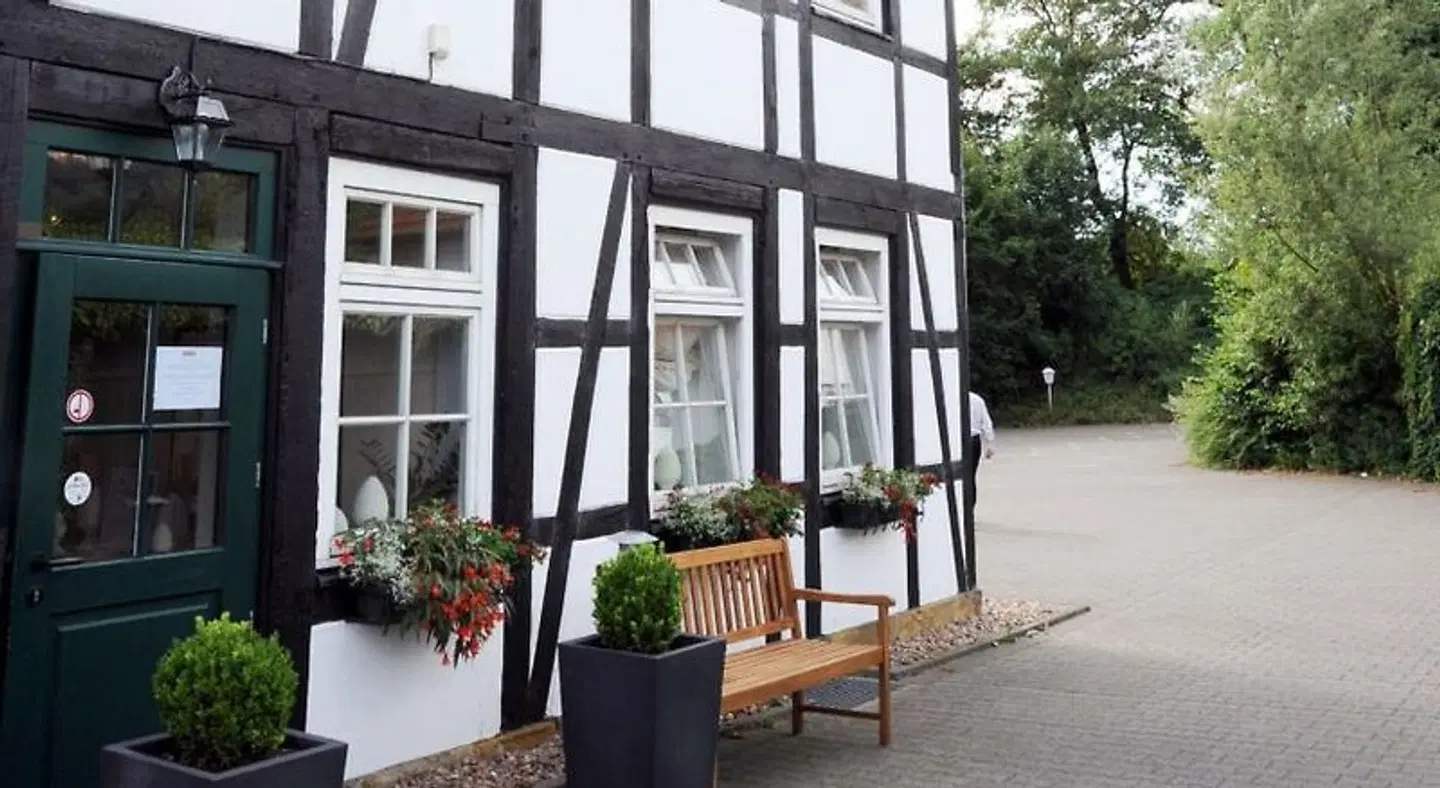 Schlichte Hof Terrasse