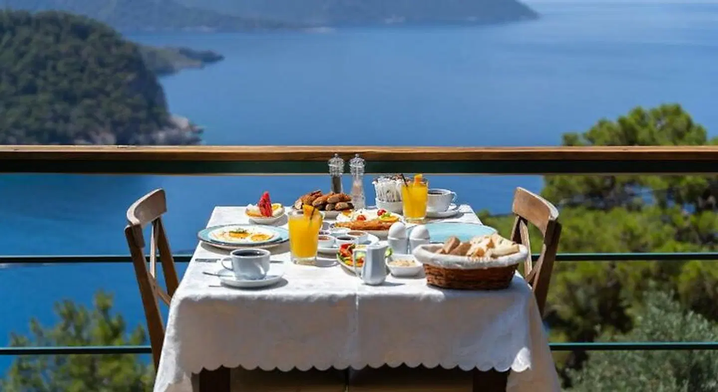Kabak Avalon Bungalows Terrasse