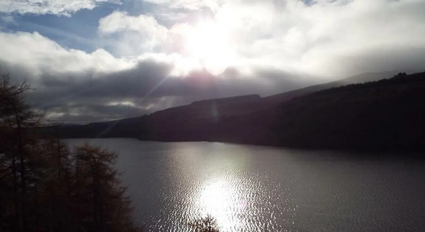 Lough Dan House LANDSCAPE