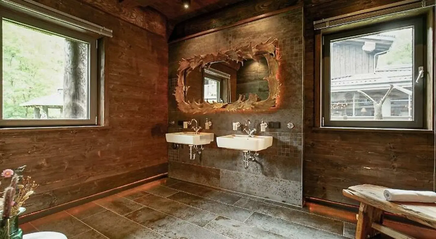 Timberjacks Siegen Motel Badezimmer
