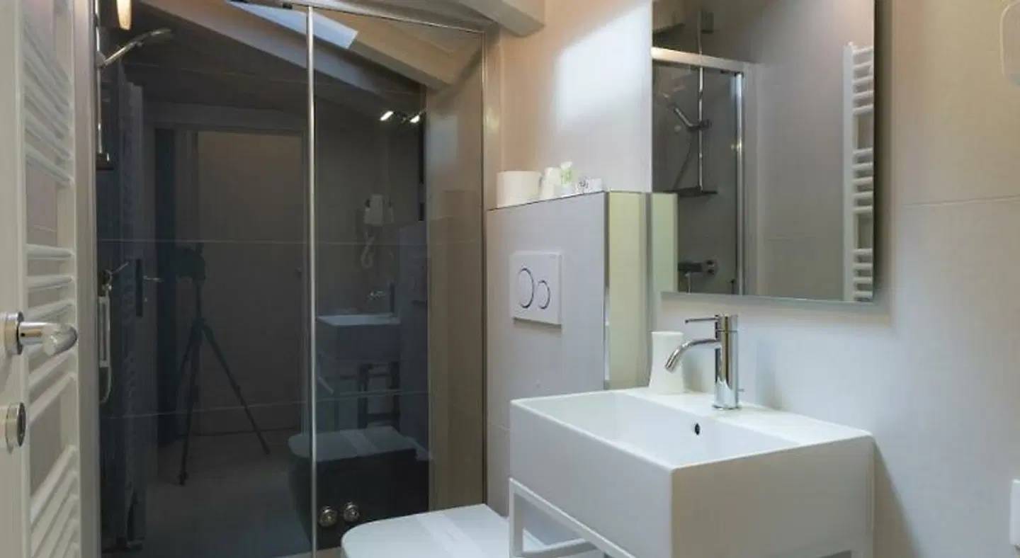 Hotel Locanda Al Pomo d'Oro Badezimmer