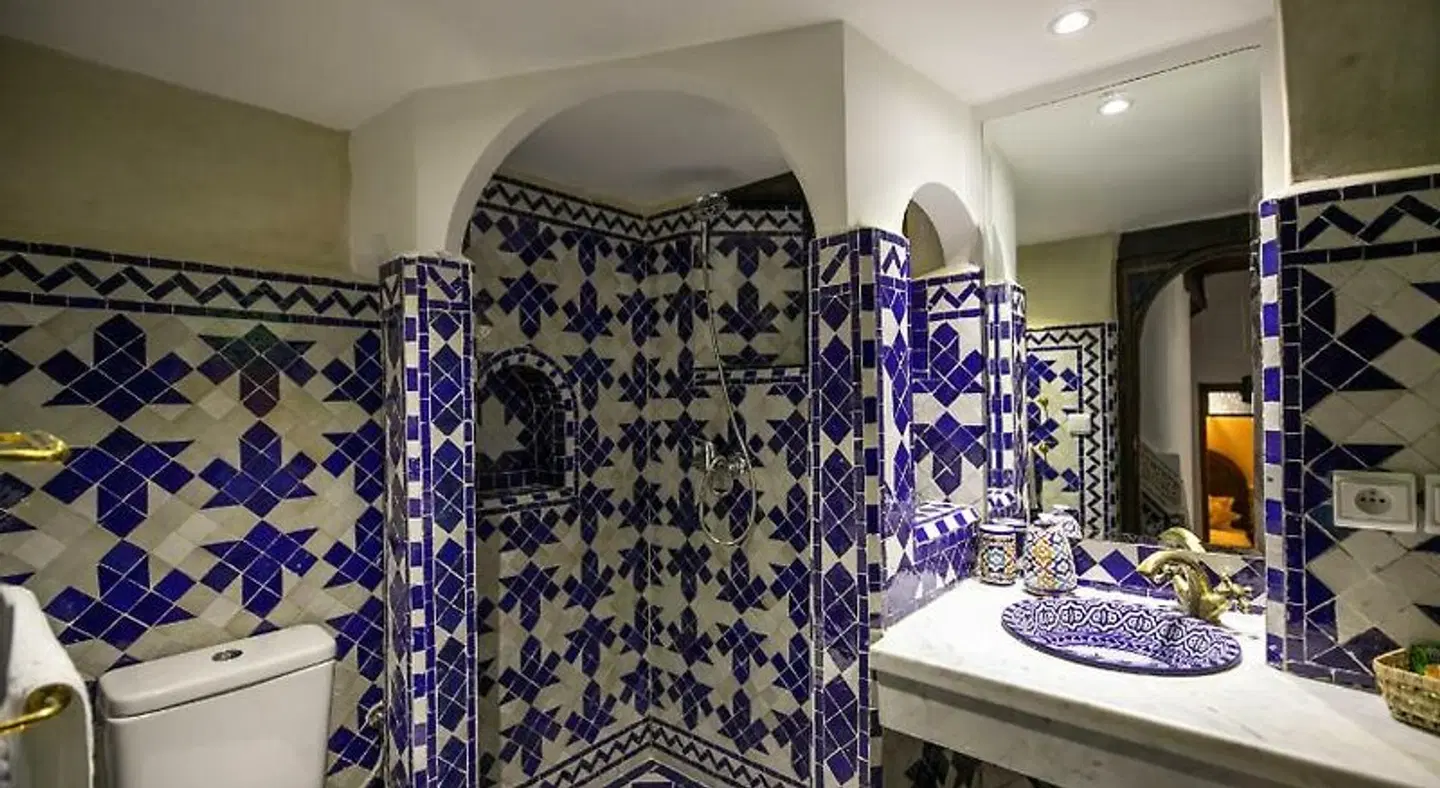 Riad Sidrat Fes Badezimmer