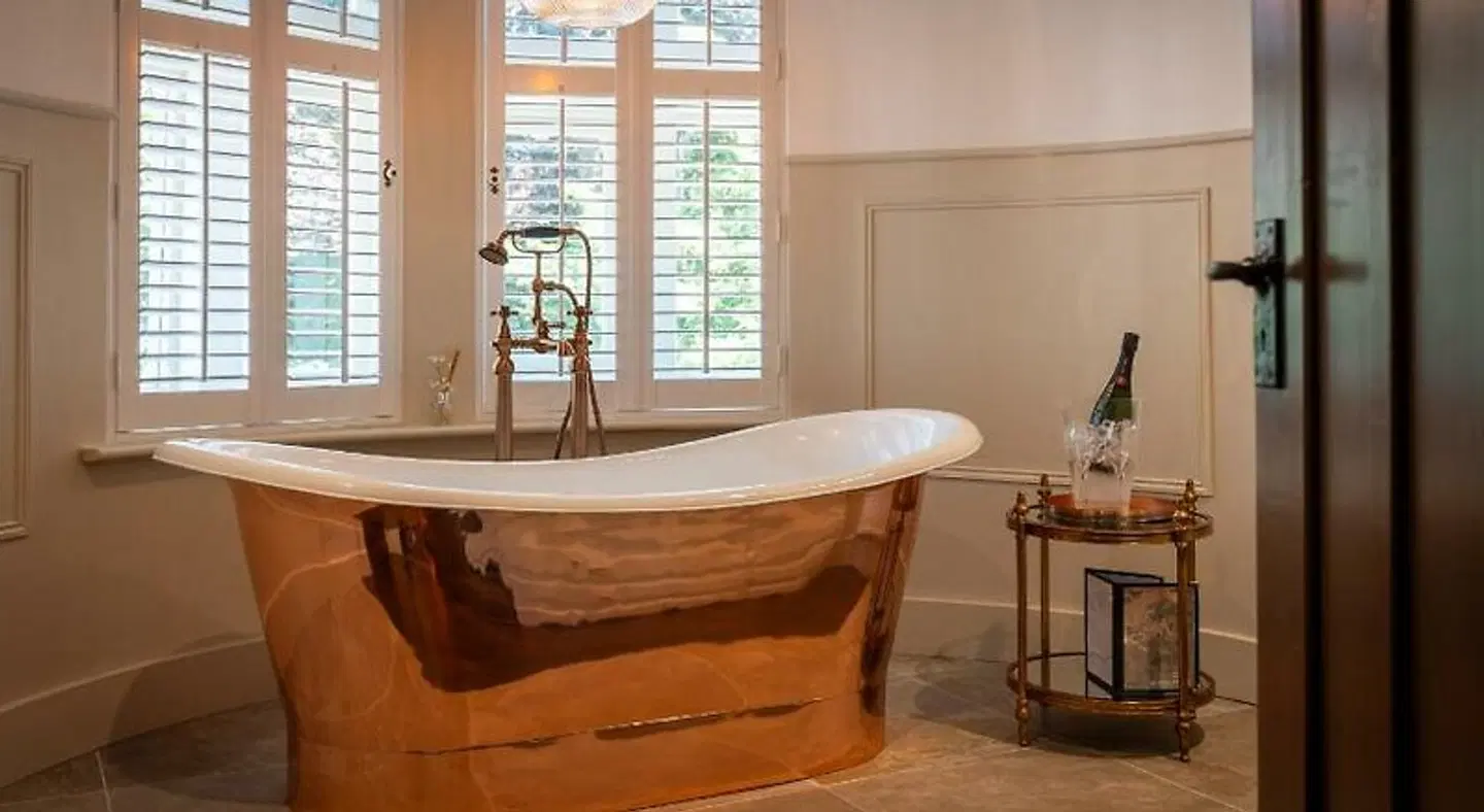 Woolpack Inn Badezimmer