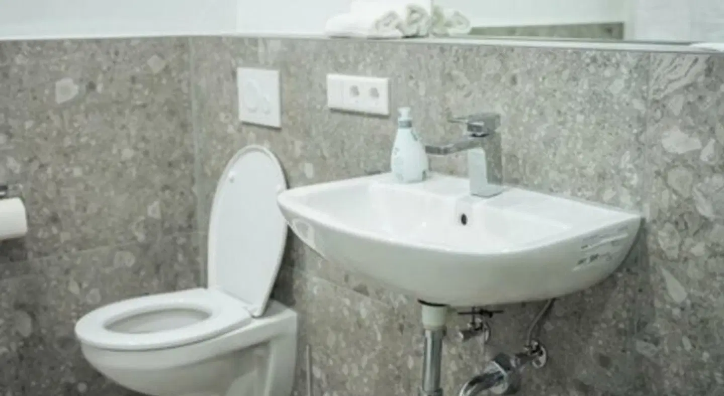 Hotel Central Vis a Vis Badezimmer
