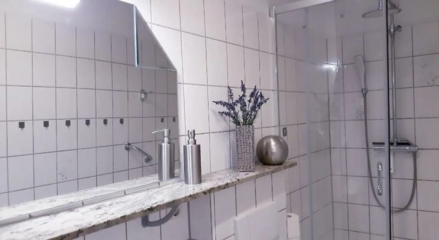 Lehmanns Ferienwohnungen Badezimmer