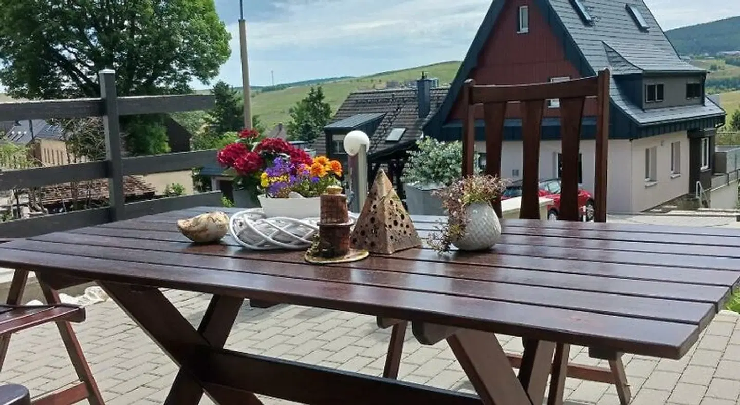 Lehmanns Ferienwohnungen Terrasse