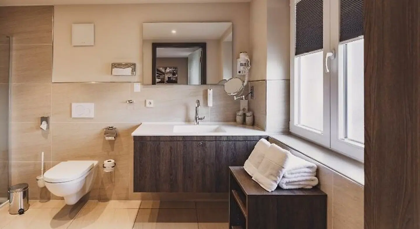 Weserhotel Schwager Badezimmer