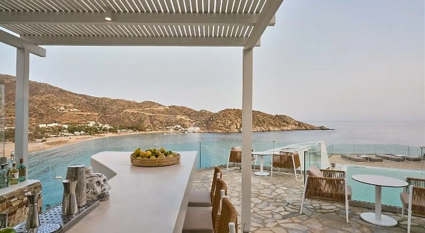 Ios Palace Hotel & Spa Terrasse