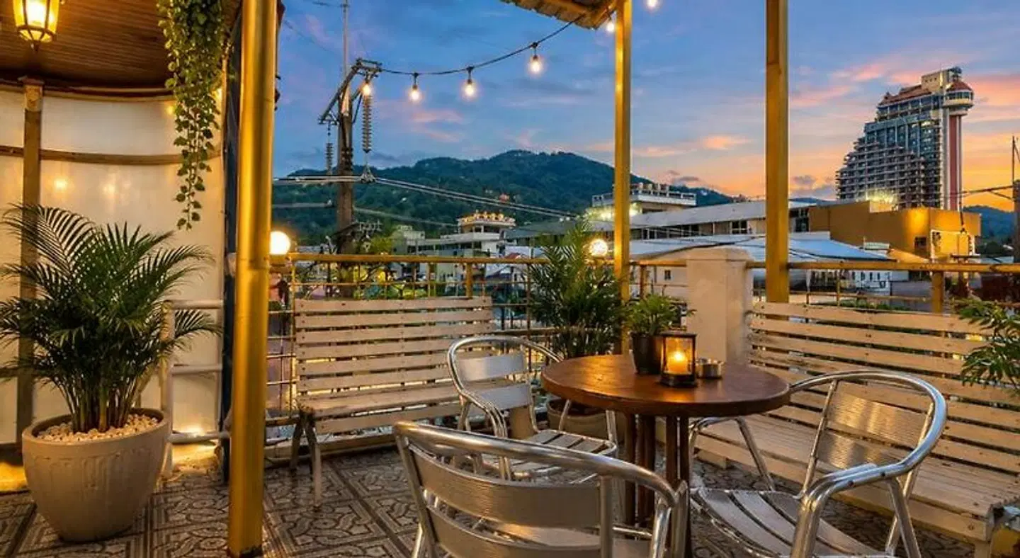 Happy Holidays Terrasse