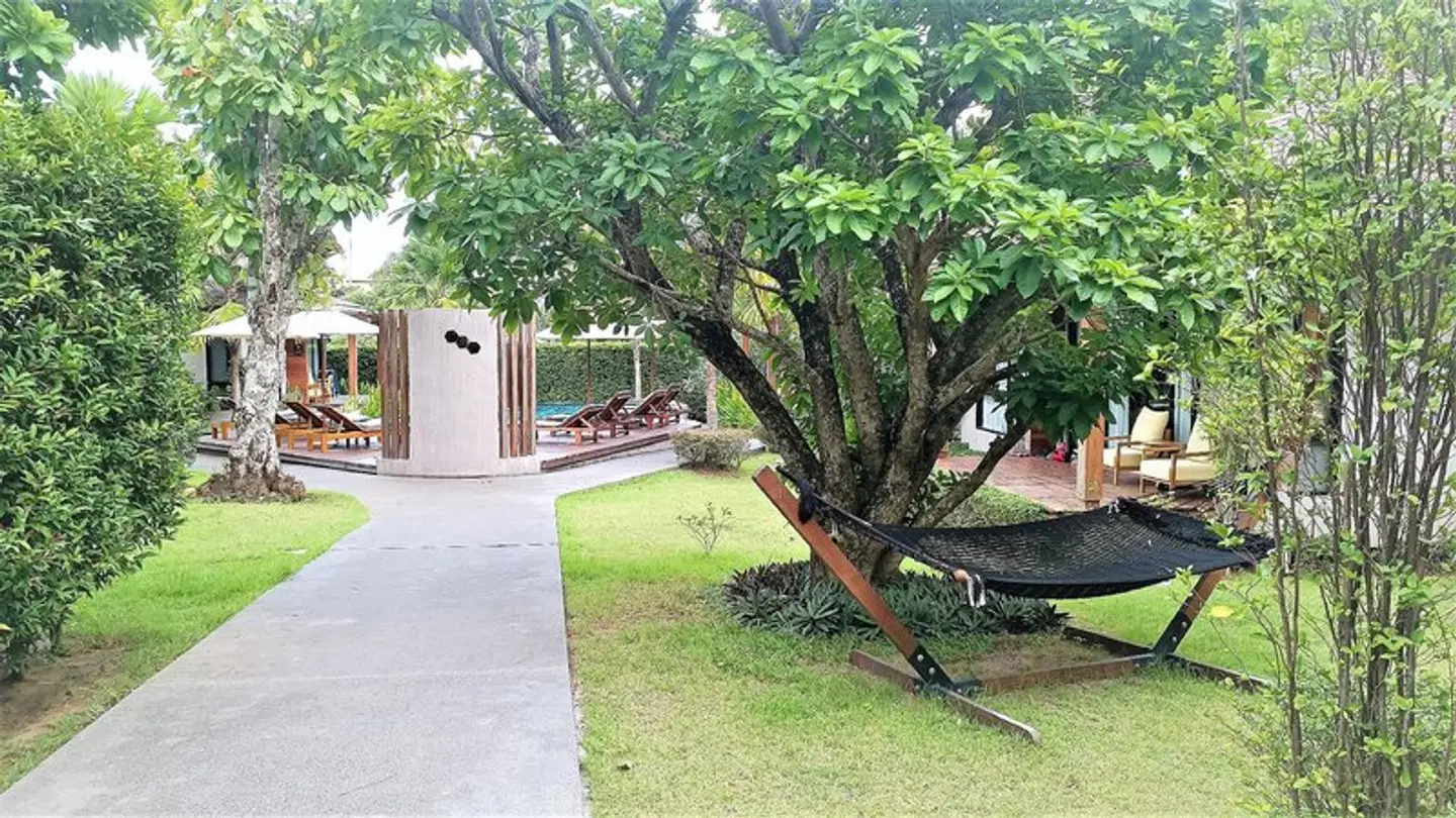 CHUZ Villas Samui Garten