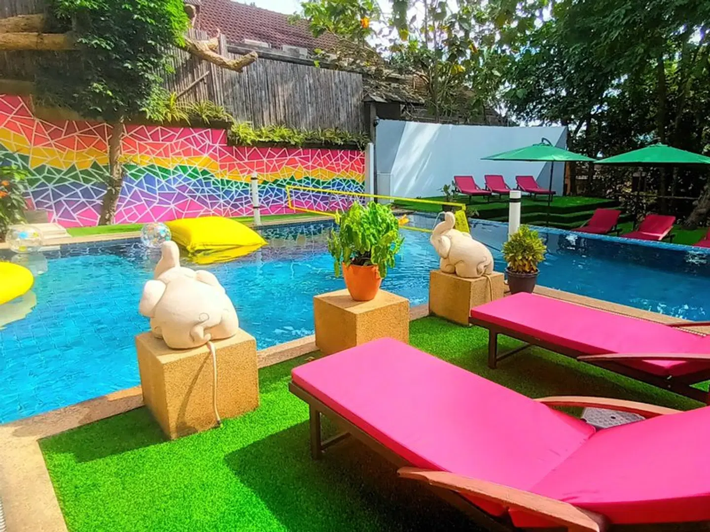 Alpha Gay Resort & Spa Terrasse
