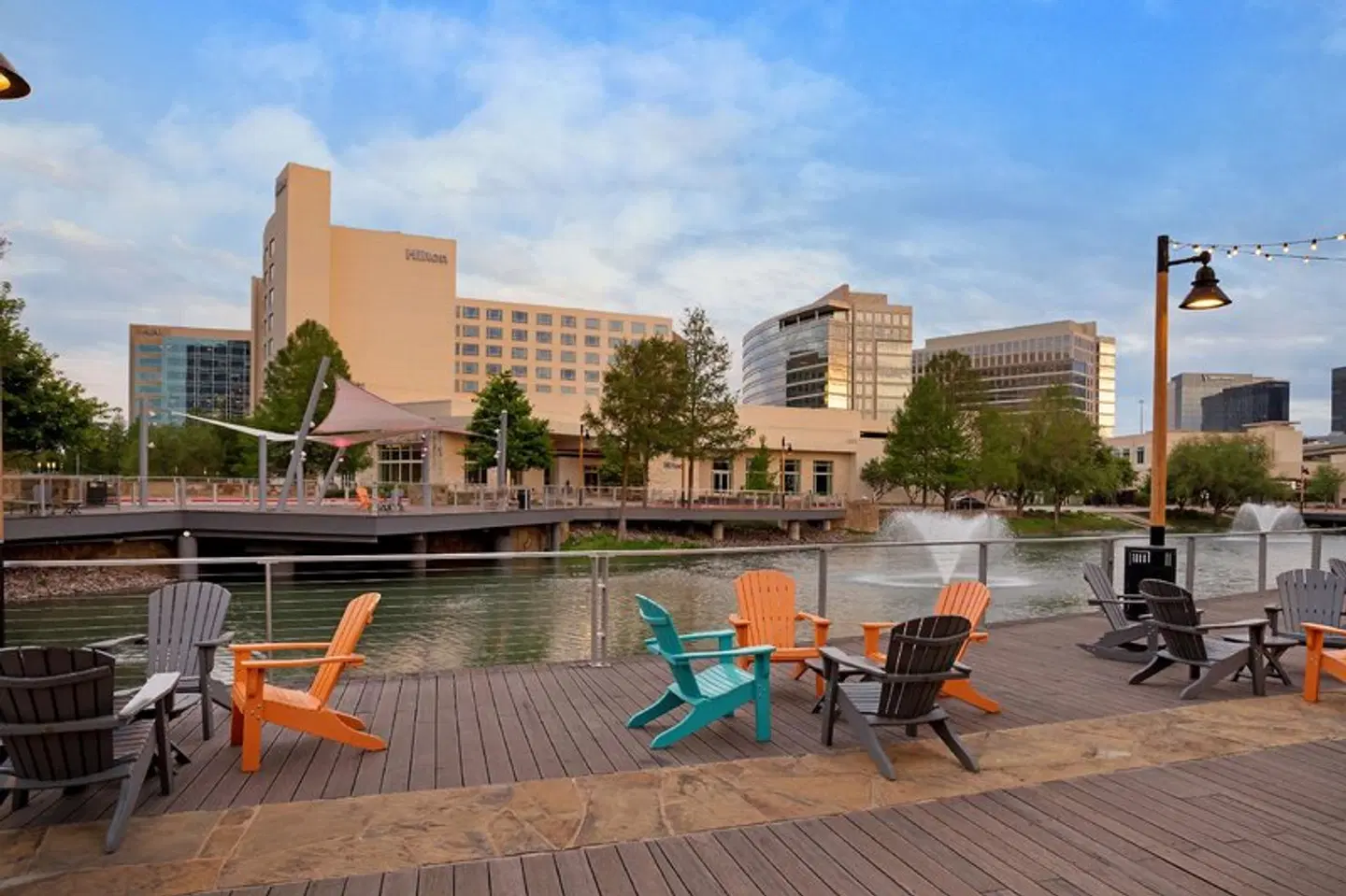Hilton Dallas/Plano Granite Park Terrasse