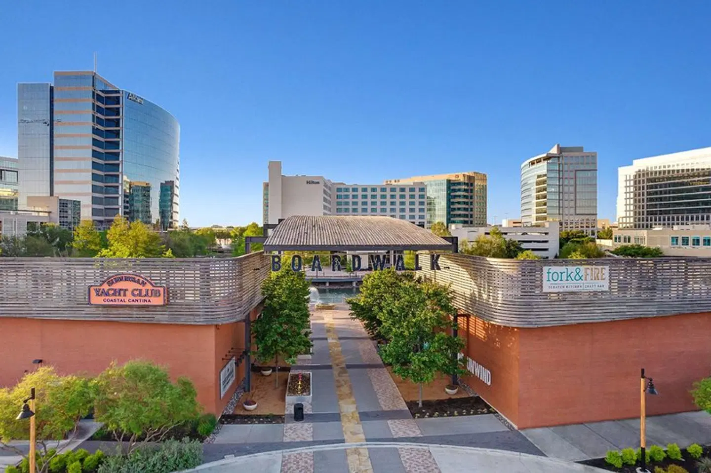 Hilton Dallas/Plano Granite Park Garten