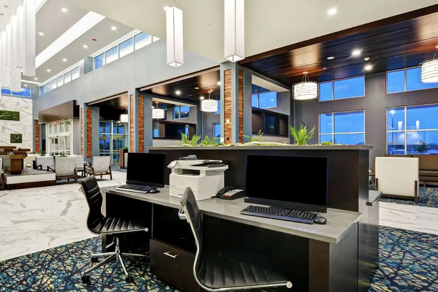 Embassy Suites By Hilton Plainfield Indianapolis Airport LOUNGE_LOBBY