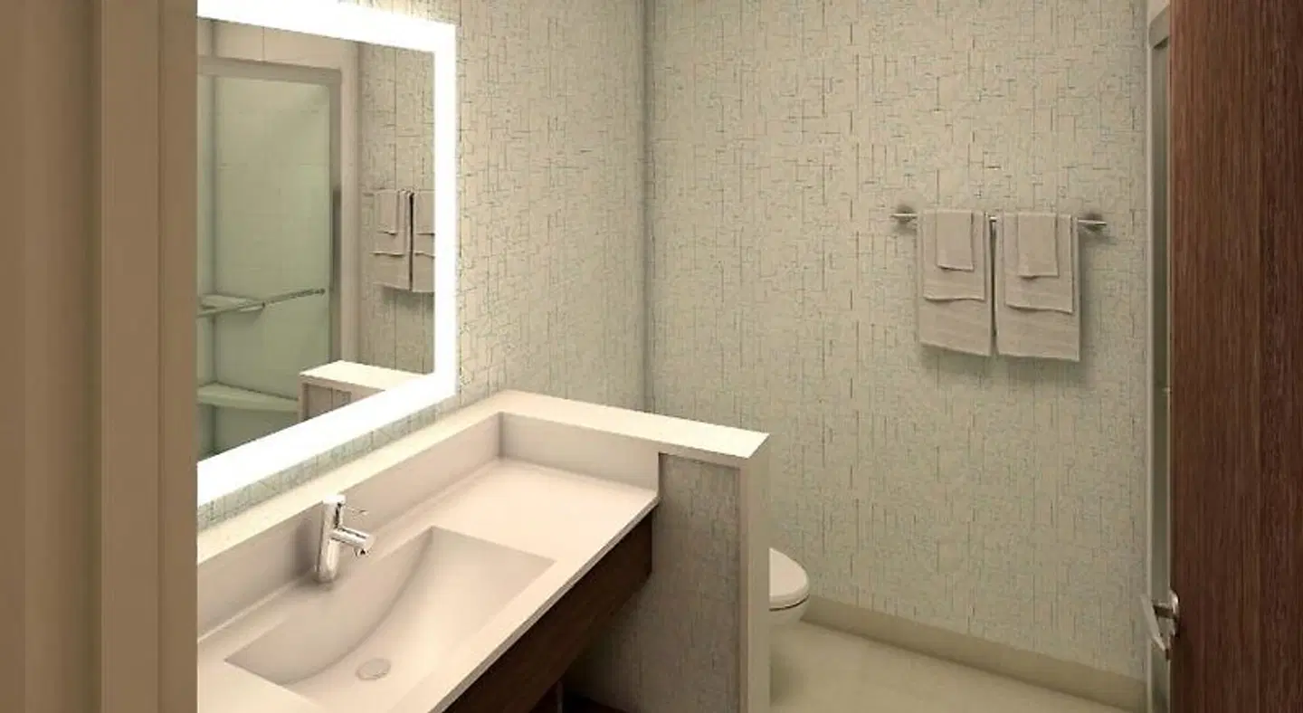 Holiday Inn Express & Suites Phoenix - Airport North by IHG Badezimmer