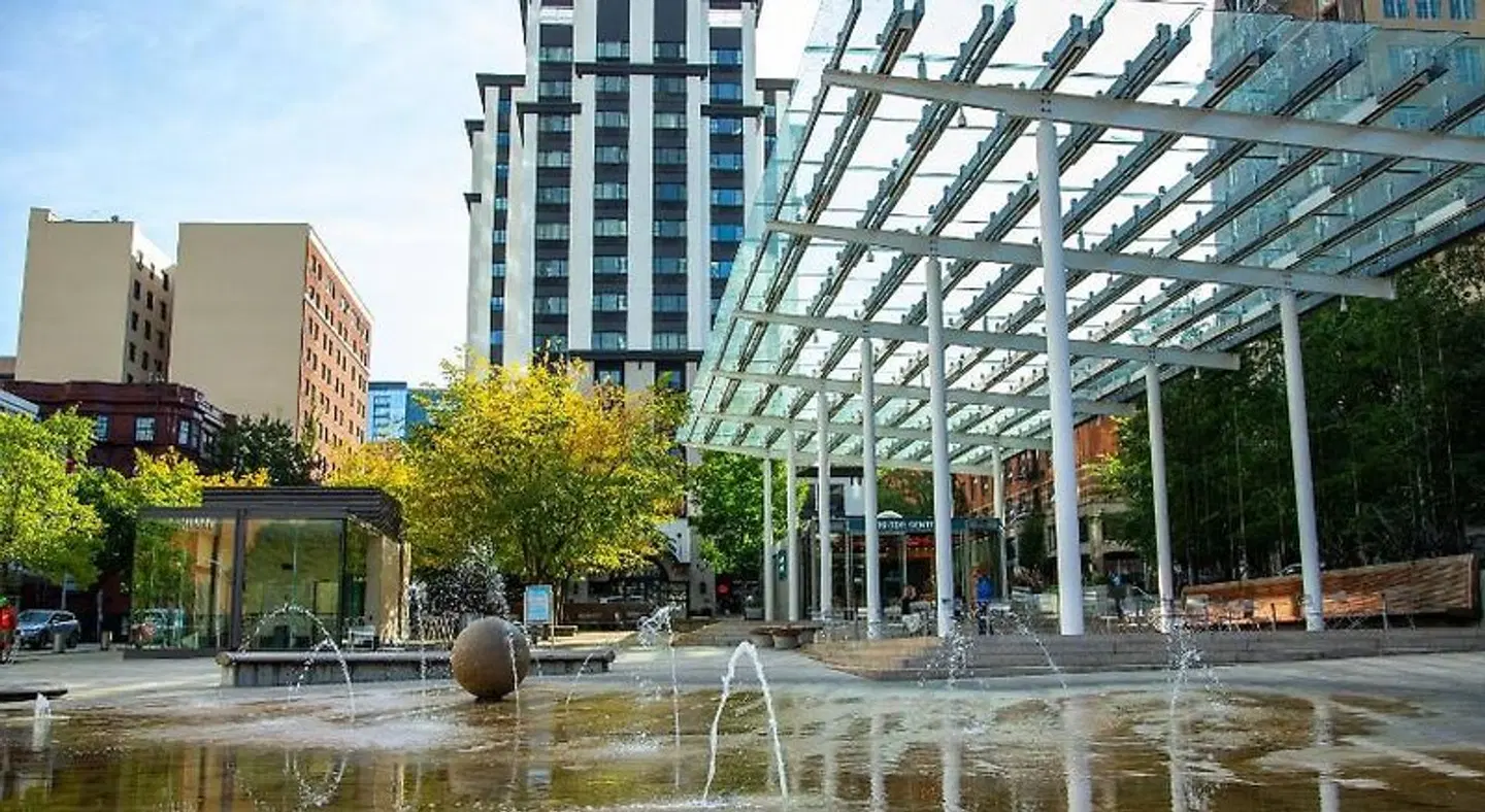 The Paramount Hotel Portland Terrasse