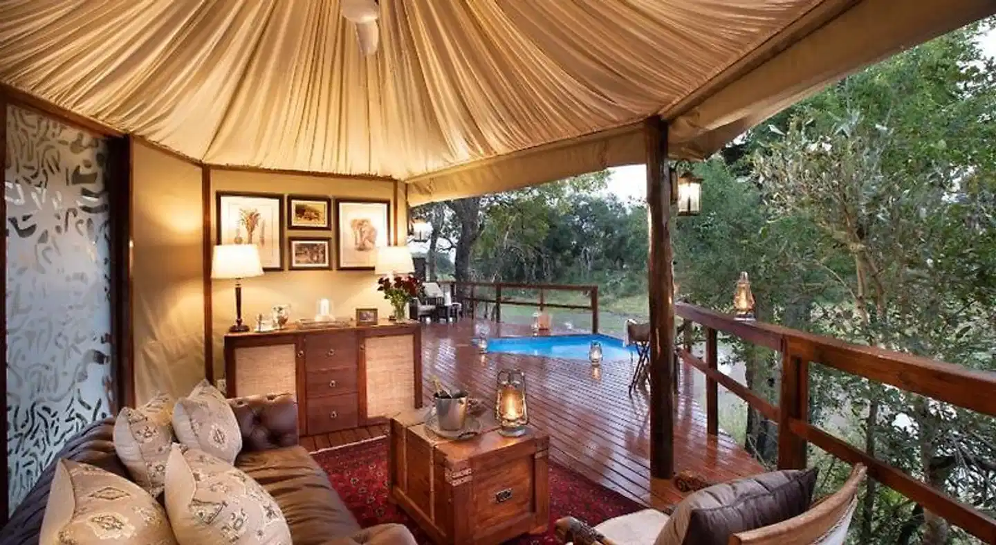 Hamiltons Tented Camp Lobby