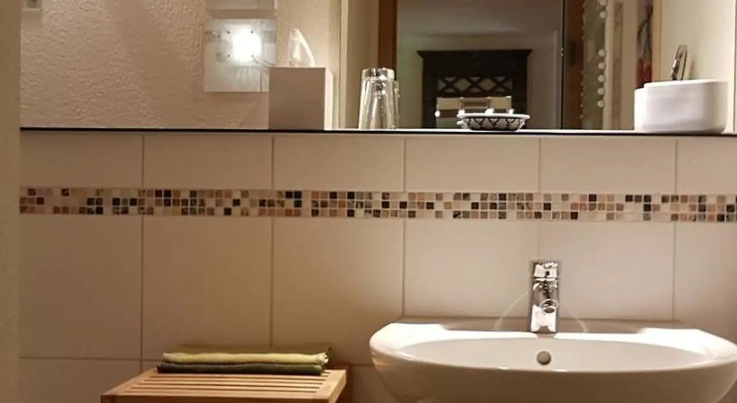 Landgut Apfelrose Badezimmer