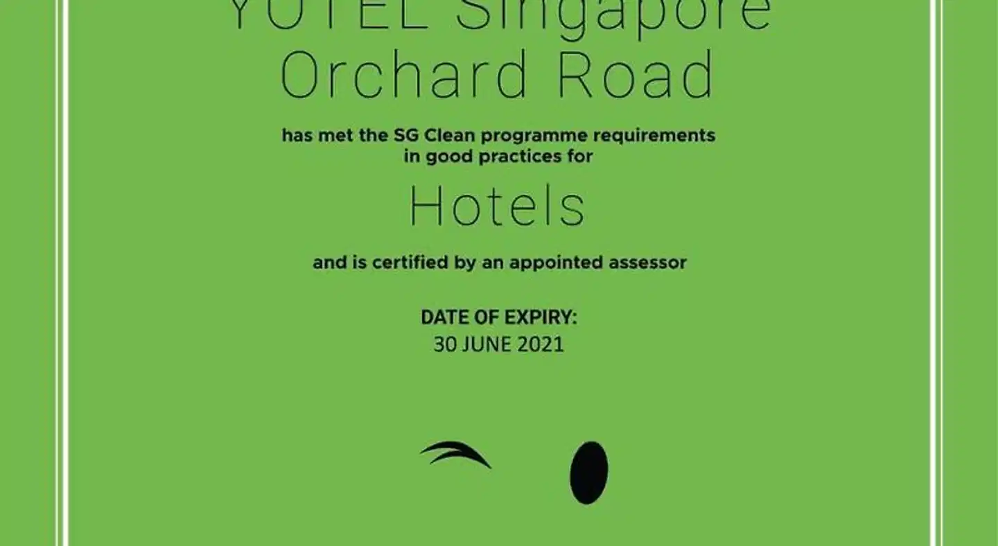 Yotel Singapore Landkarte