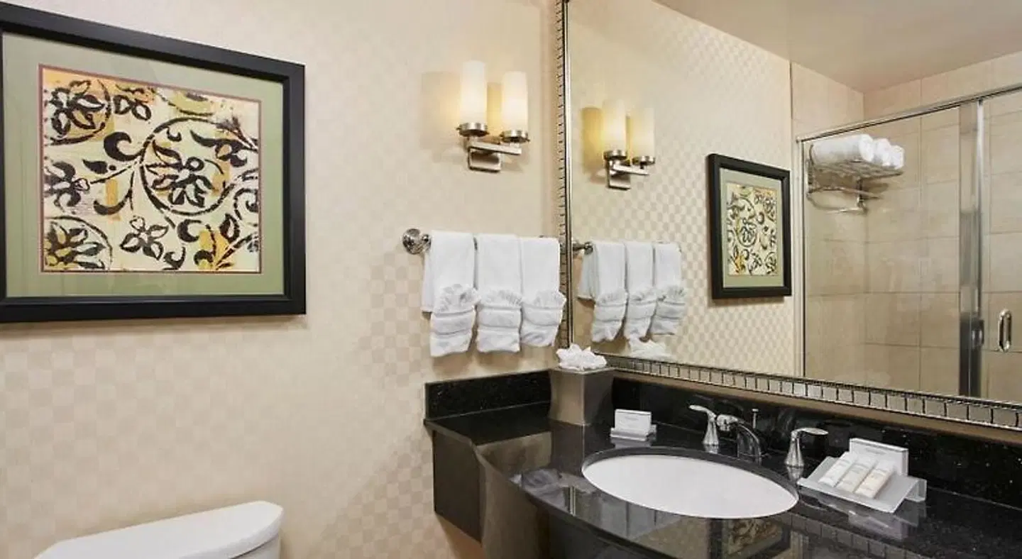 Hilton Garden Inn Rockville-Gaithersburg Badezimmer