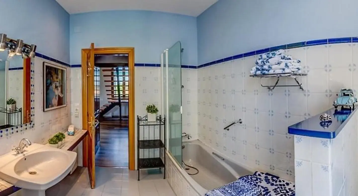 Hotel Monumento Almenara de Copau Badezimmer
