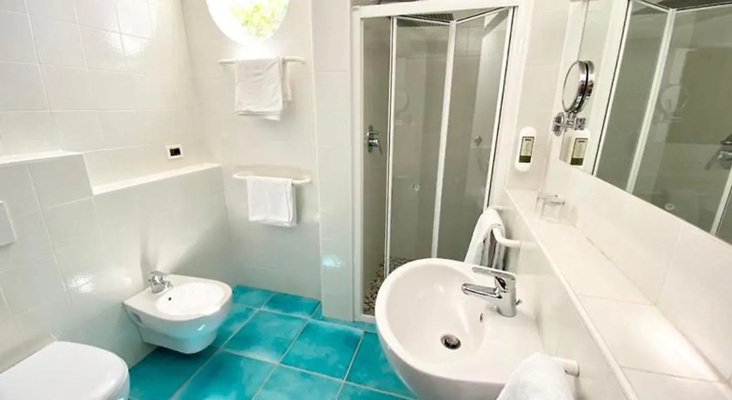 Hotel Casa Sofia Badezimmer