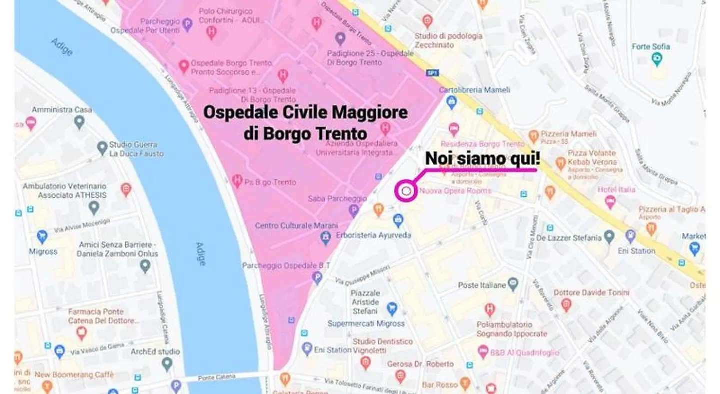 Nuova Opera Rooms Landkarte