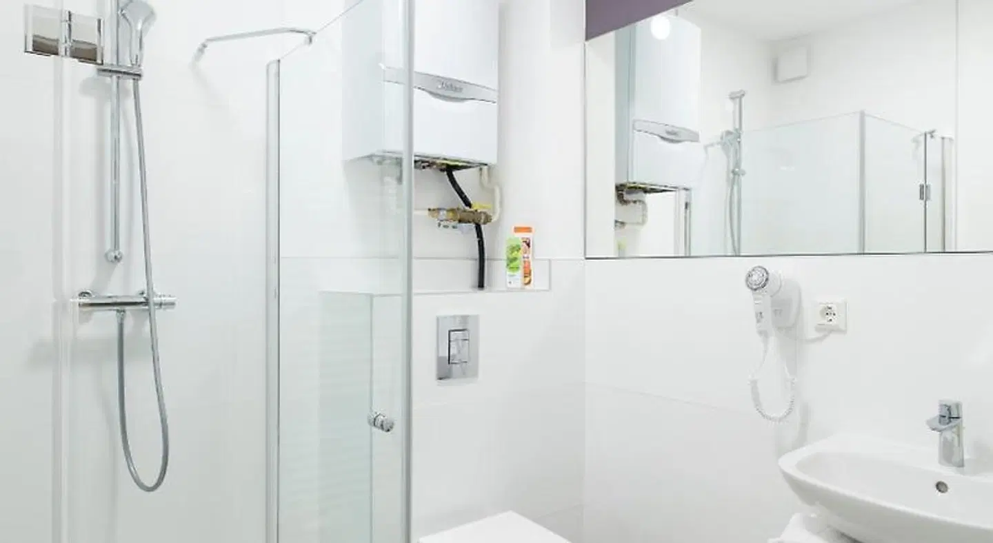 Villa am Bahnhof Badezimmer