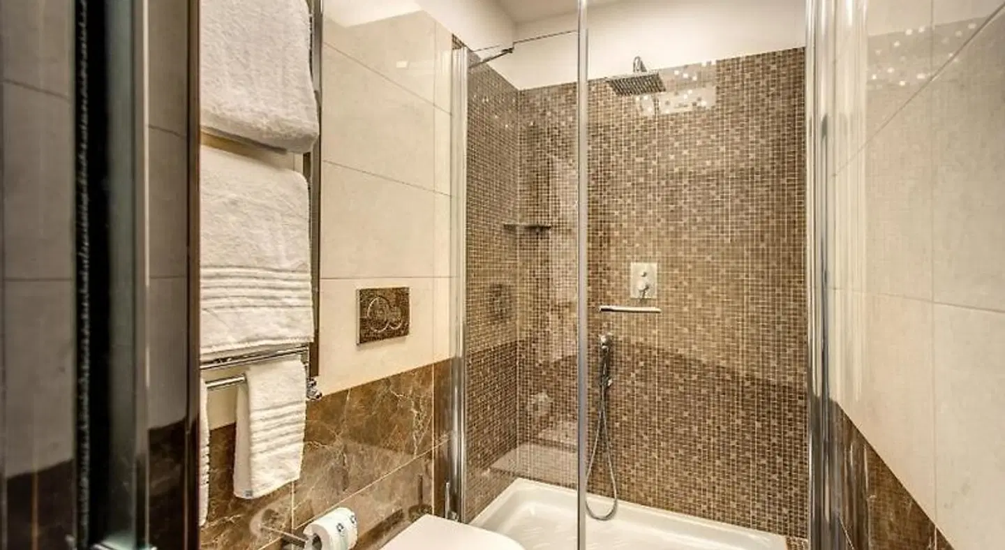 Relais de la Poste Badezimmer