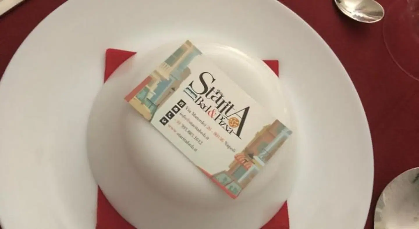 Starita Bed & pizza Landkarte
