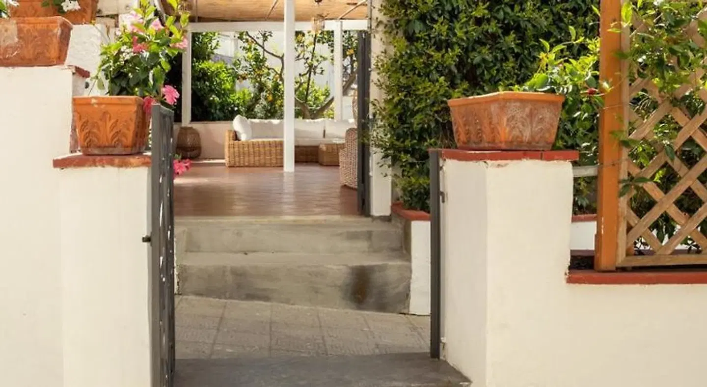 Capri Town Apartments Terrasse