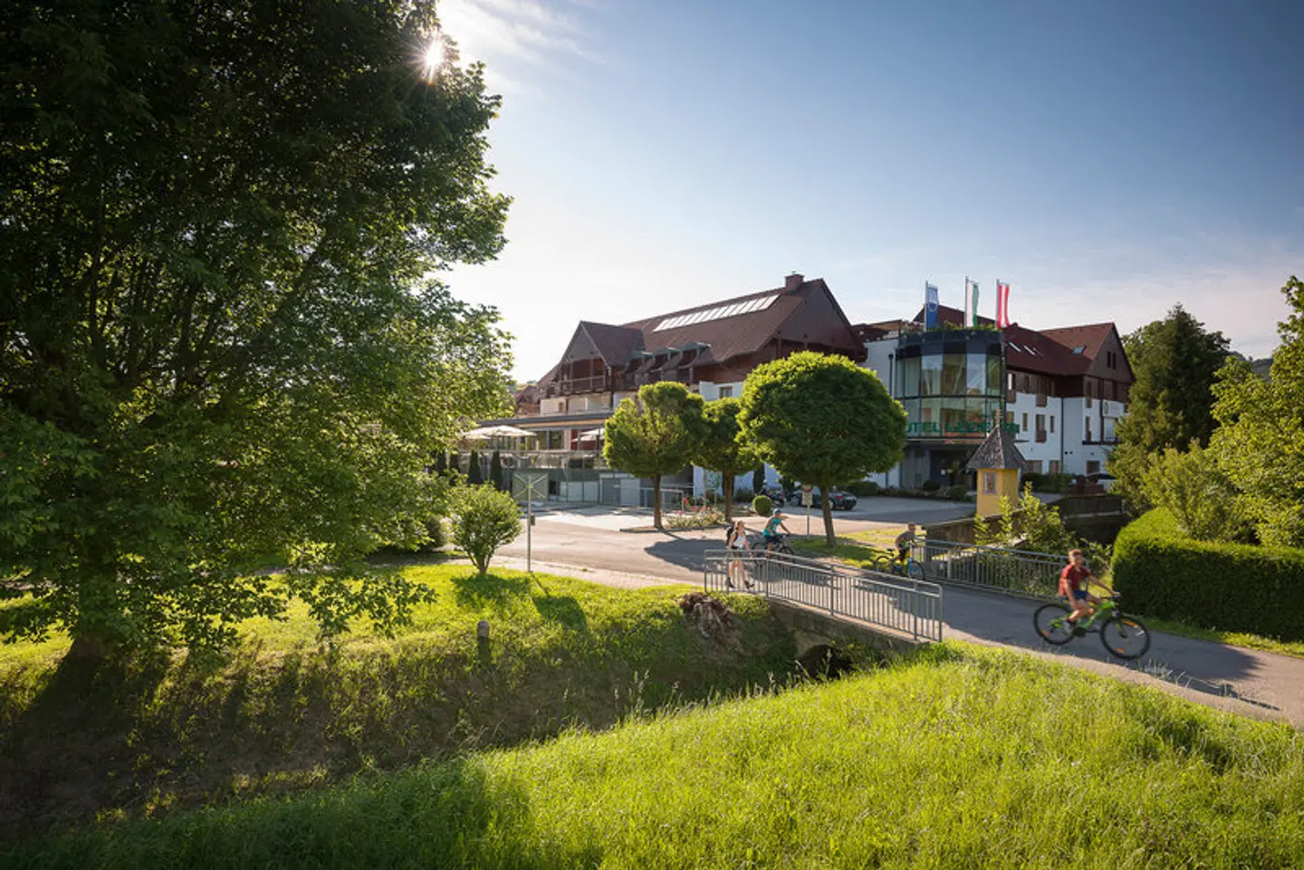 Vulkanlandhotel Legenstein Garten
