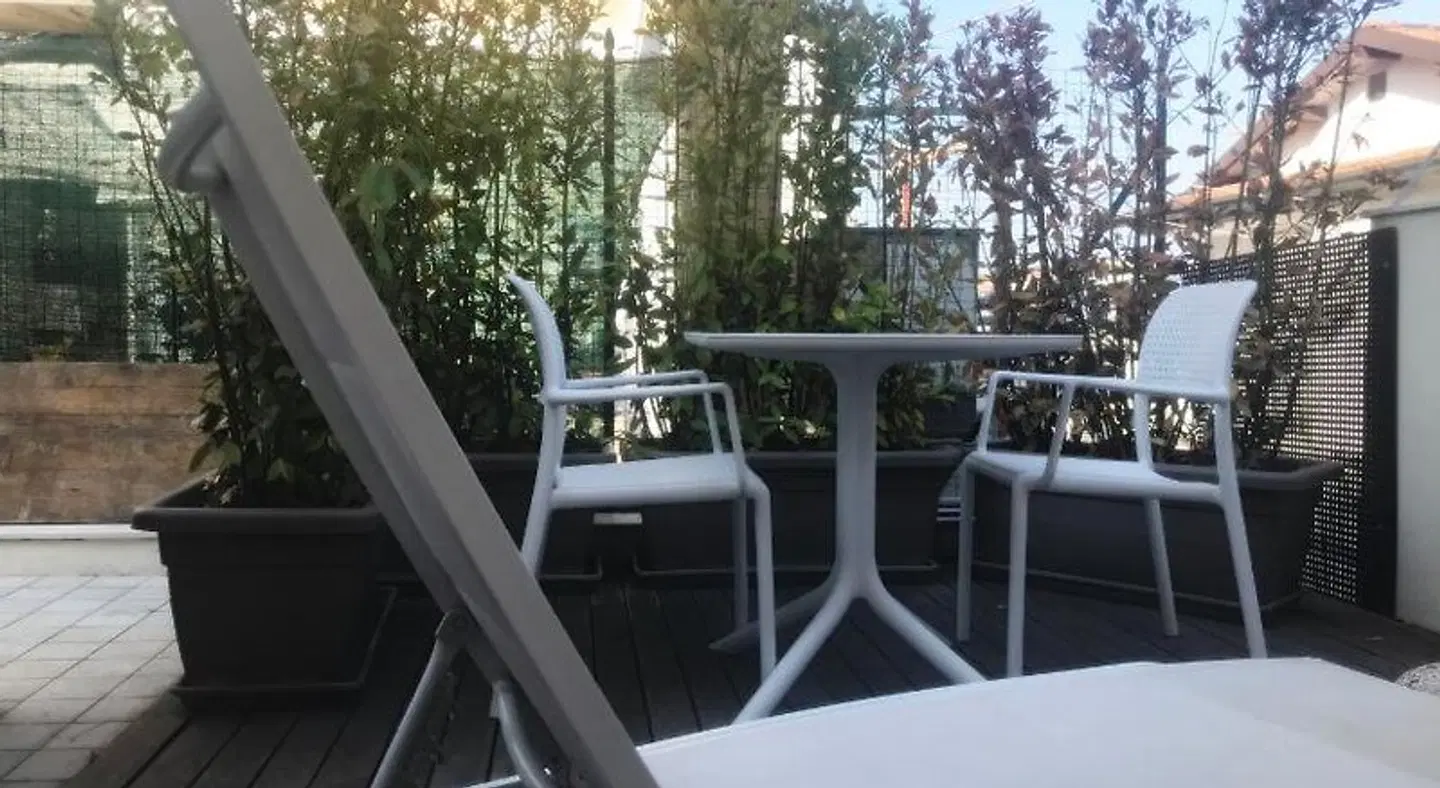 Hotel Villa Hermosa Terrasse